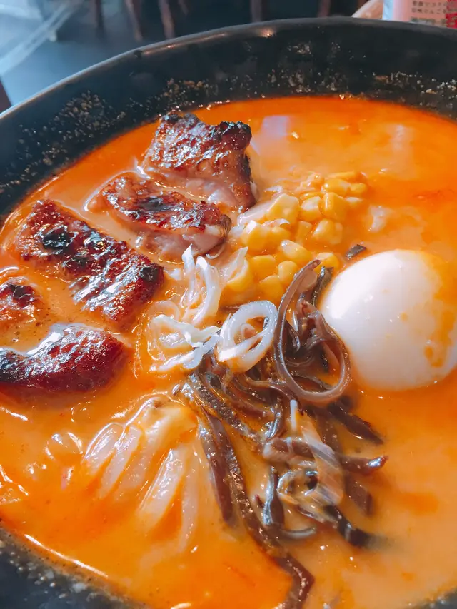 照燒雞扒稻庭烏冬 芝士辣湯 