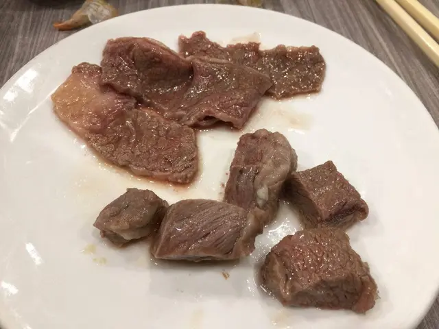 手切和牛肉 和 手切和牛粒
