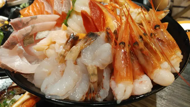 比較遜色的是甜蝦，甚不新鮮，不點為妙。