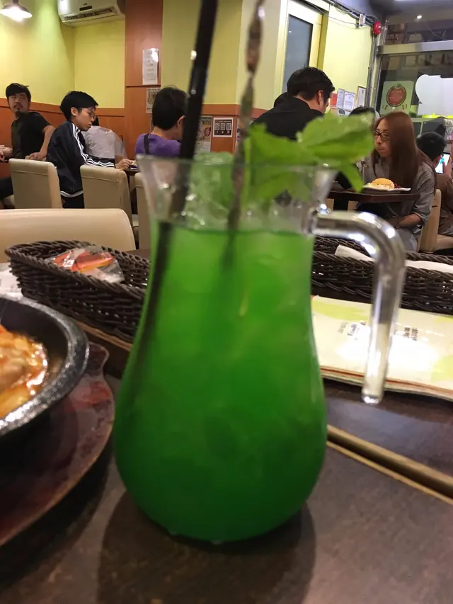 薄荷檸檬蘋果荔枝特飲