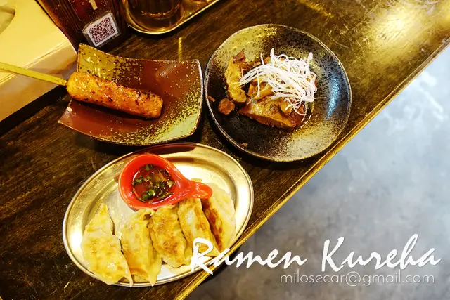 自家製餃子、鹿兒島豬軟骨、雞免治