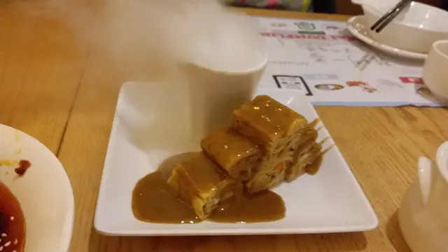 見好多人點,所以跟著點,液氮效果很新奇