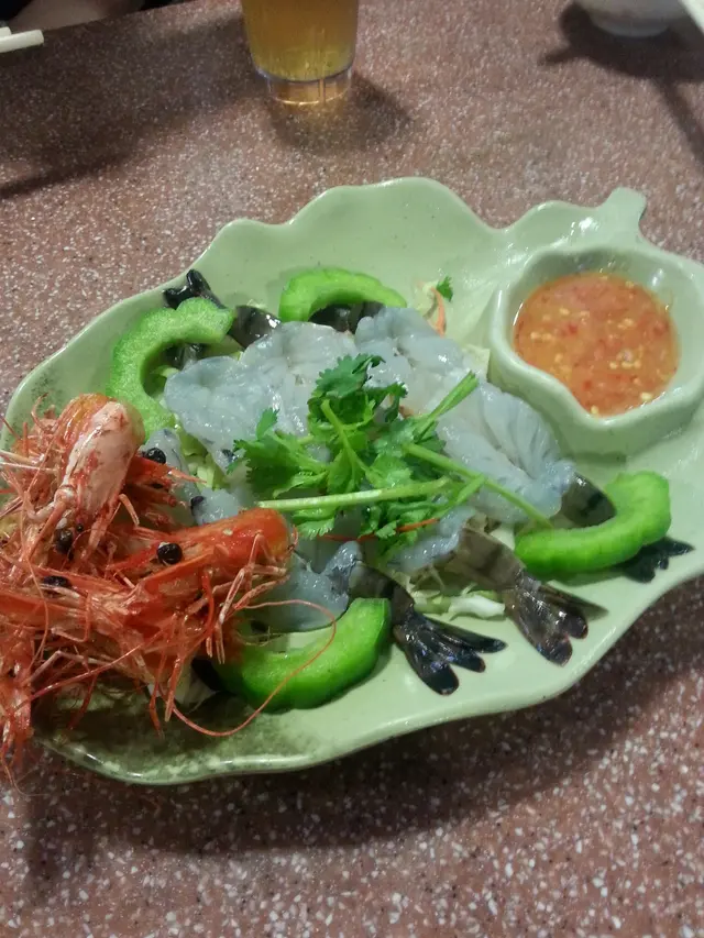生蝦刺身