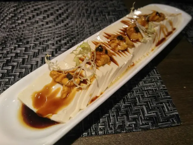 海膽黑松露凍豆腐