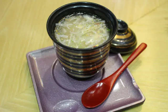 金箔蟹肉茶碗蒸