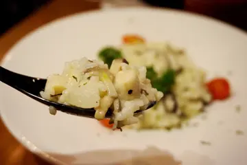 什菌元贝意大利烩饭
