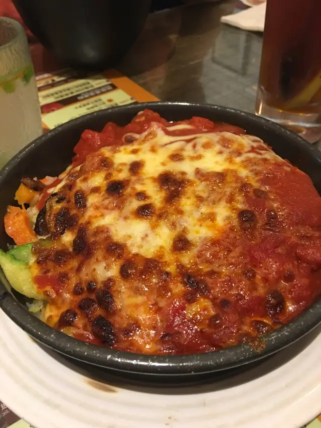 鮮茄焗豬扒飯