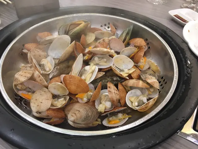 貝殻盛盆