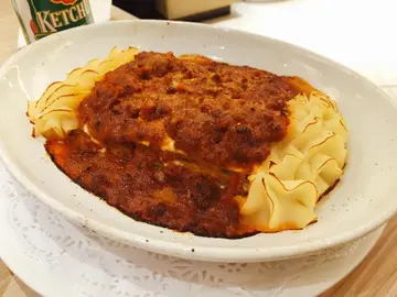 千层肉酱阔面