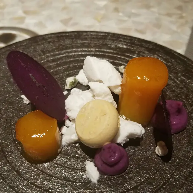 南瓜布甸紫薯片