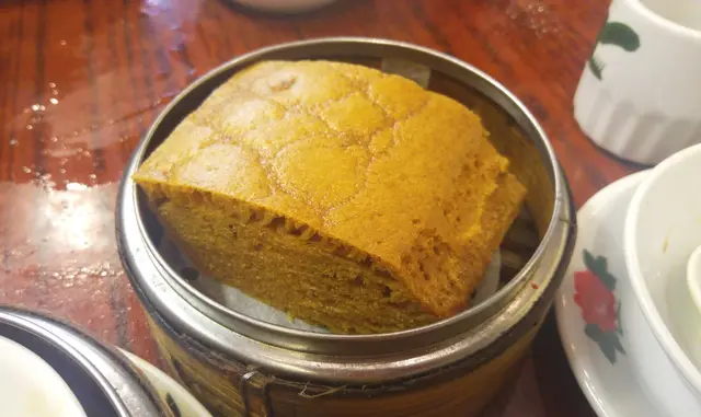 即蒸的馬拉糕到來時散發香甜味