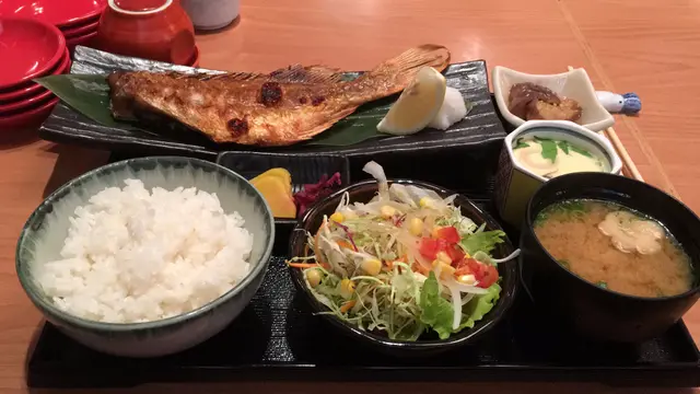 燒赤魚定食