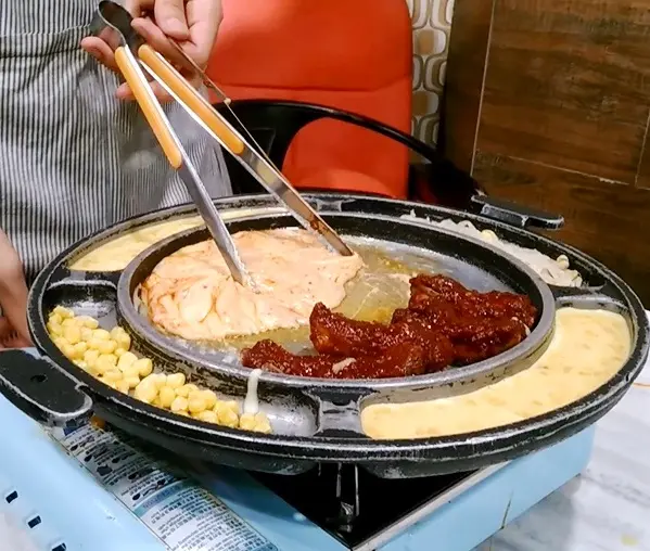 火焰芝士拉豬仔骨