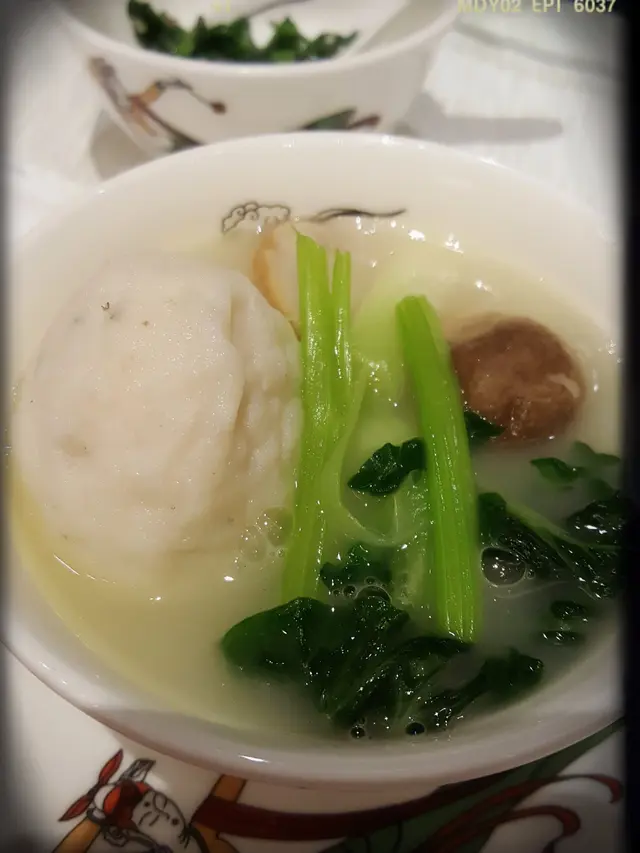 魚湯手打魚腐浸時蔬($198)