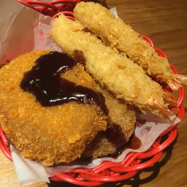 紫薯可樂餅/吉列蝦