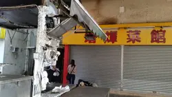 增辉门前有街边档口