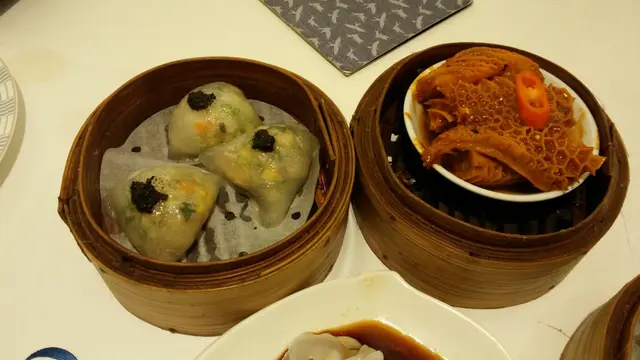 黑松露竹笙素餃+金錢肚