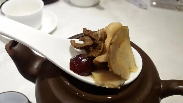 日本姬松茸秘魯瑪卡燉螺頭茶壺湯