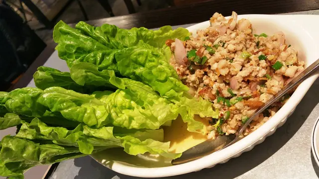 泰式肉碎生菜包