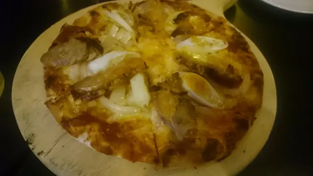 中式京葱烤鴨薄餅