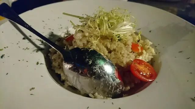 焗帶子黑松露雜菌意大利飯(因為素食而帶子另上)