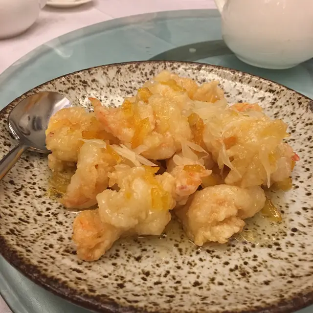 柚子醬蝦球