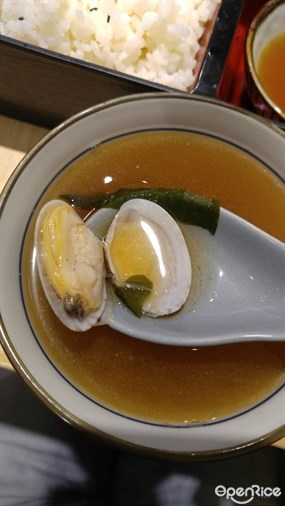 定食麵豉湯 - 屯門的漁匡寿司
