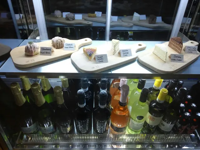 部份甜品display 出來方便選擇。