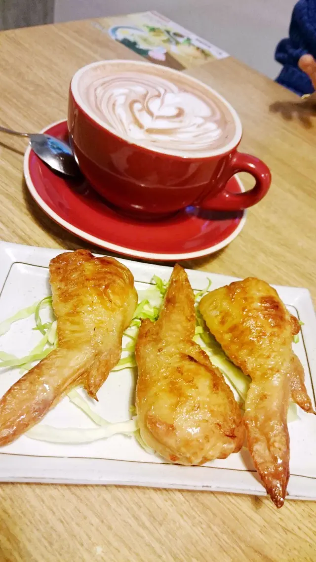 烤明太子釀雞翼