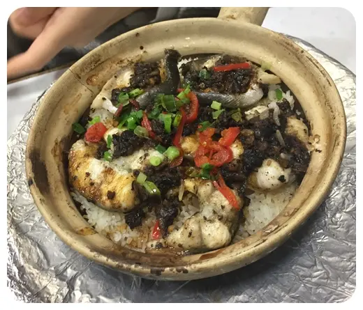 豉汁白鱔煲仔飯