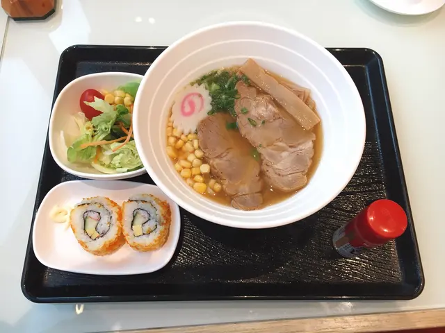 醬油海藻烏冬麵餐