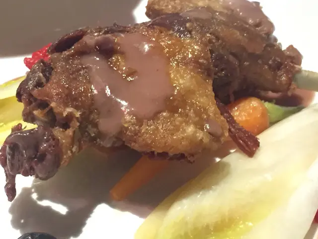 慢煮油封鴨脾配什莓汁