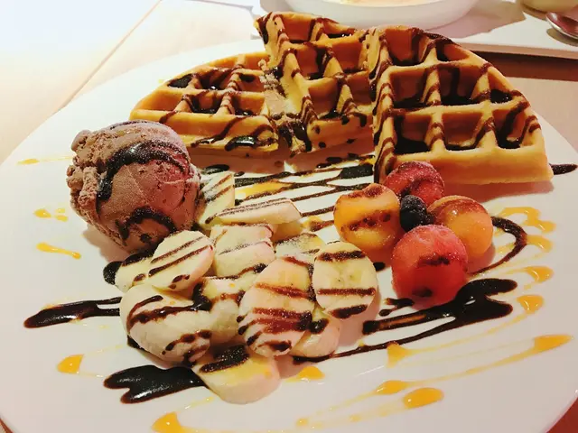 窩夫外脆內軟有蛋香味