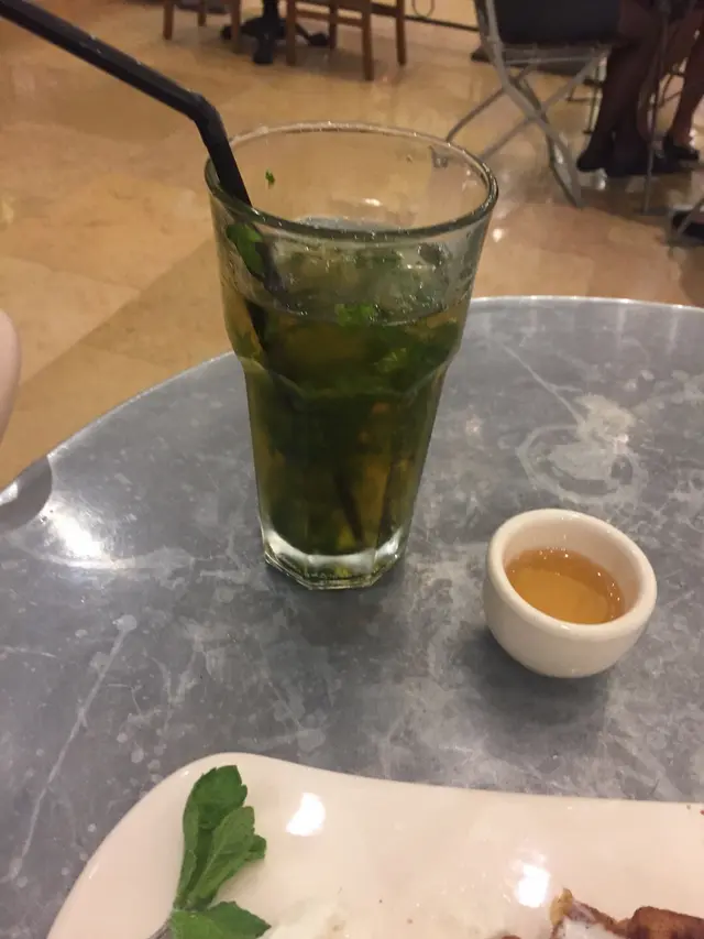 Herb  green  ice  tea