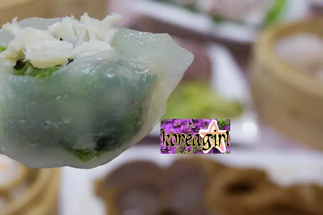 蟹肉菠菜餃