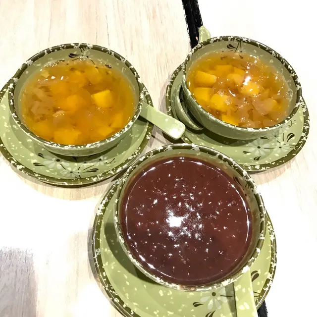 紅豆沙、蕃薯糖水