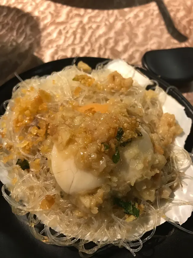 蒜蒸帶子