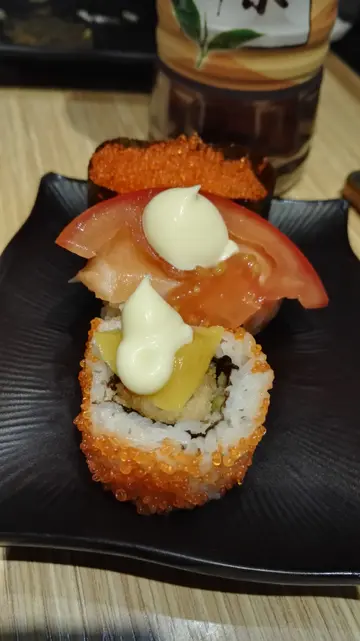 香芒吉列虾蟹籽卷