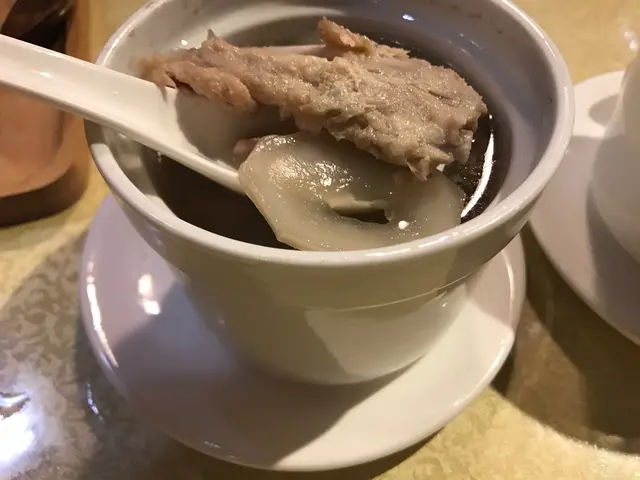 燉川貝陳皮海底椰鱷魚湯