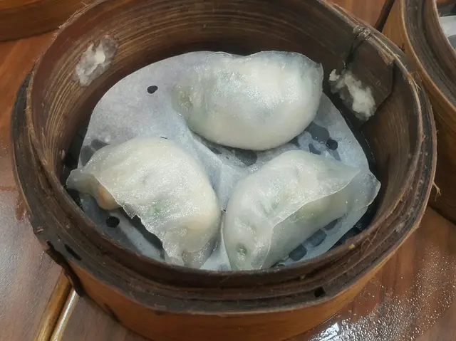 鮮蝦菜苗餃