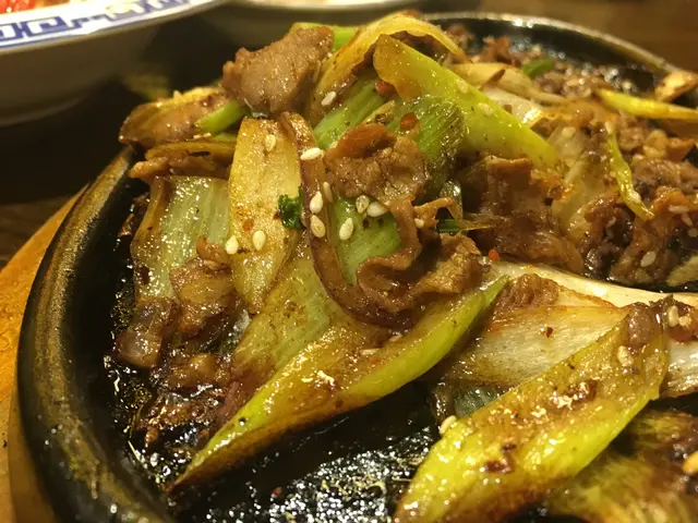 鐵板燒羊肉