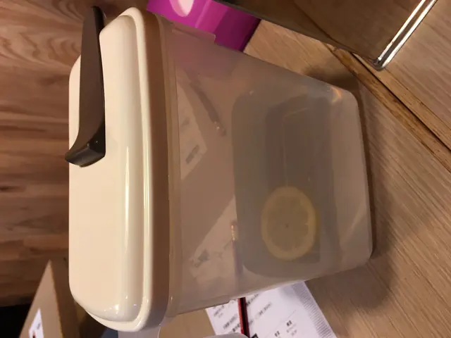 枱面上有檸檬水,但係冇落冰嘅