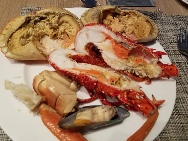 龍蝦+麵包蟹蓋+麵包蟹鉗+長腳蟹+凍青口