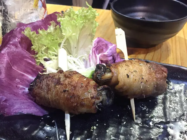 廣島蠔黑豚肉串燒