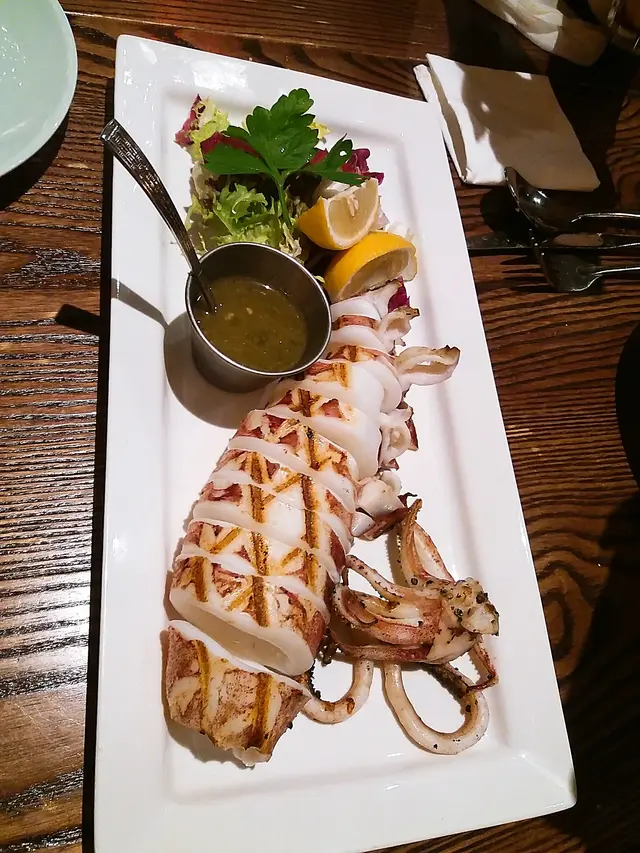 燒原隻深海魷魚