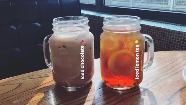 凍朱古力凍檸茶