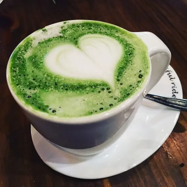 Green  tea  latte