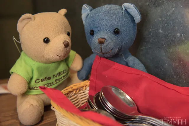 每張台都有精小熊，店好有心思