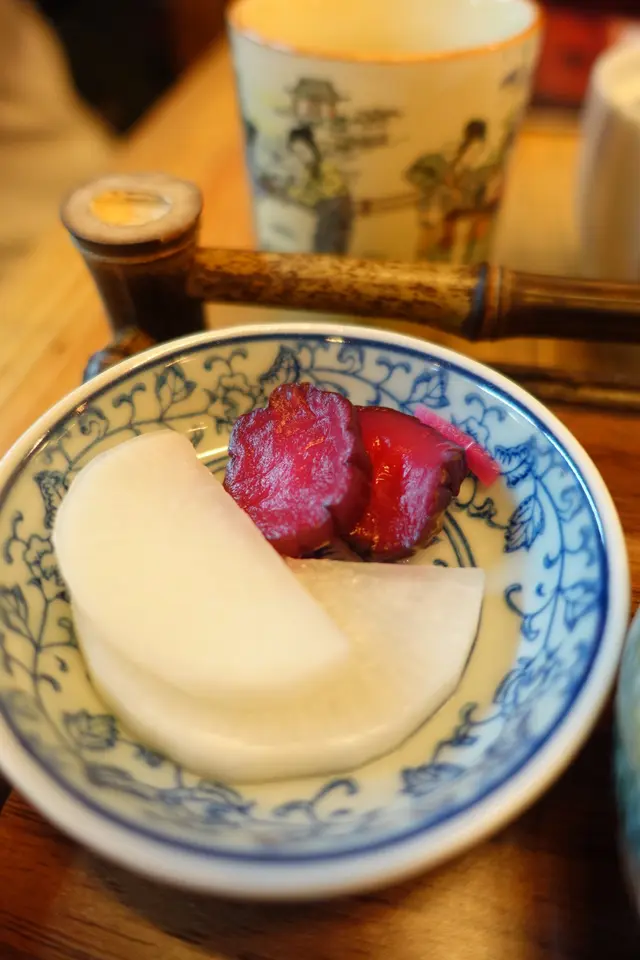 醃漬的白蘿蔔清酸爽口，打開味蕾！