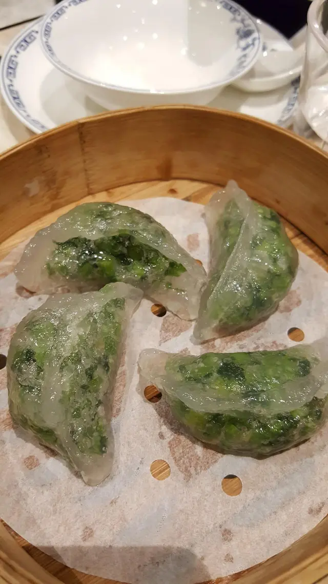 水晶菜苗餃
